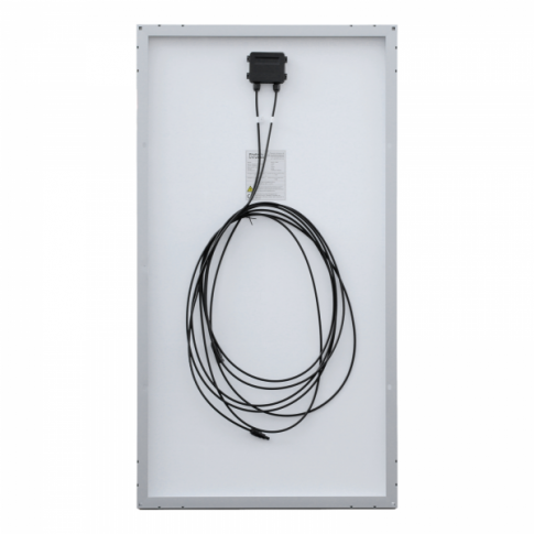 150W 12V dual battery solar charging kit with 10A controller, mounting brackets and cables