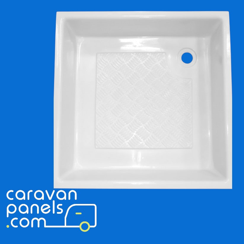 Self Build Caravan Shower Tray 002