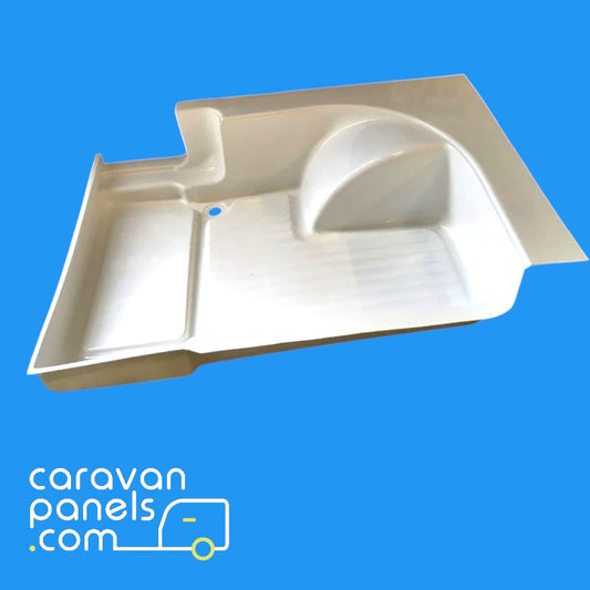 Swift caravan shower tray 014