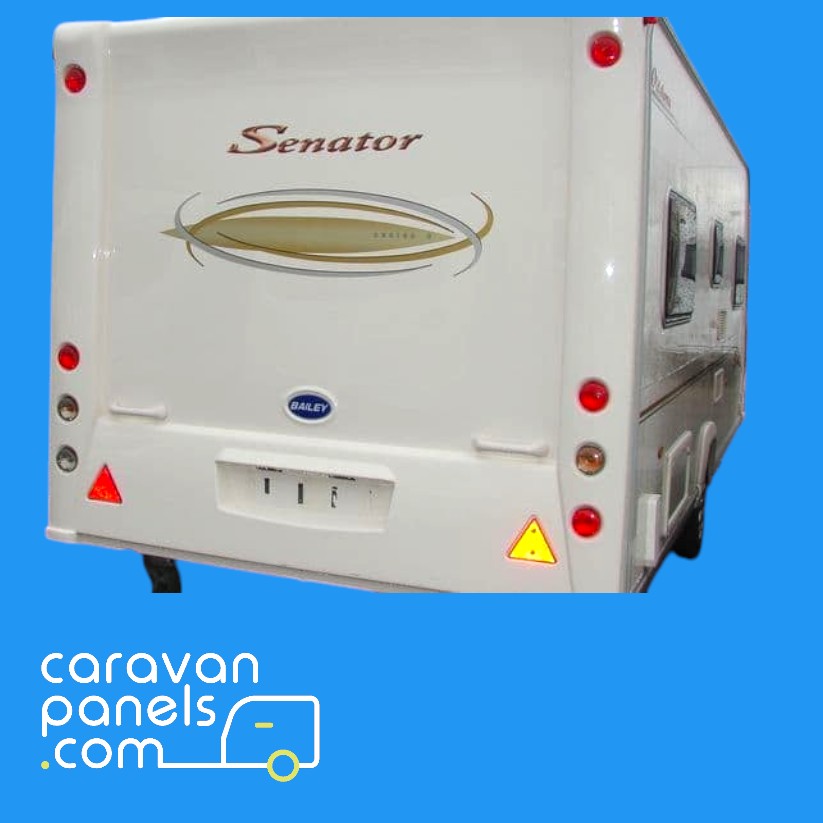 Bailey caravan rear panel 004