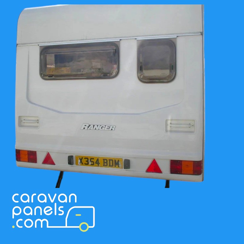 Bailey caravan rear panel 005