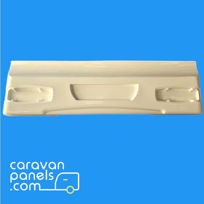 Elddis caravan lower rear panel 004