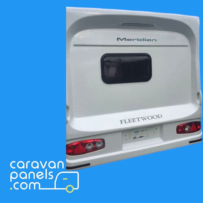 Fleetwood caravan rear panel 001