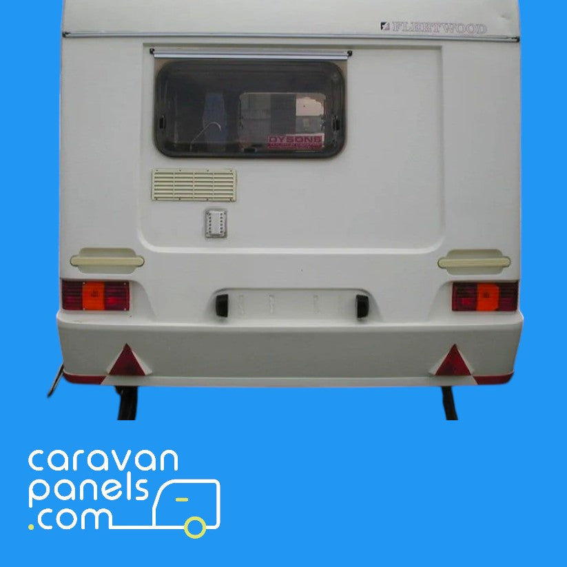 Fleetwood caravan rear panel 003