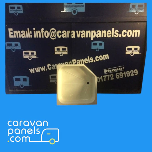 Fleetwood caravan shower tray 008