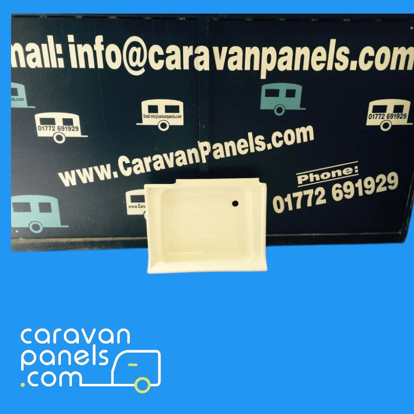 Lunar caravan shower tray 009