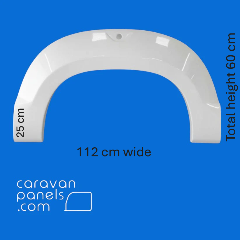 Swift motorhome wheel spat 004