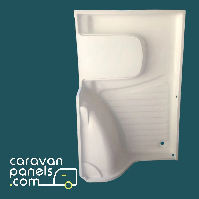 bessacarr motorhome shower tray 005