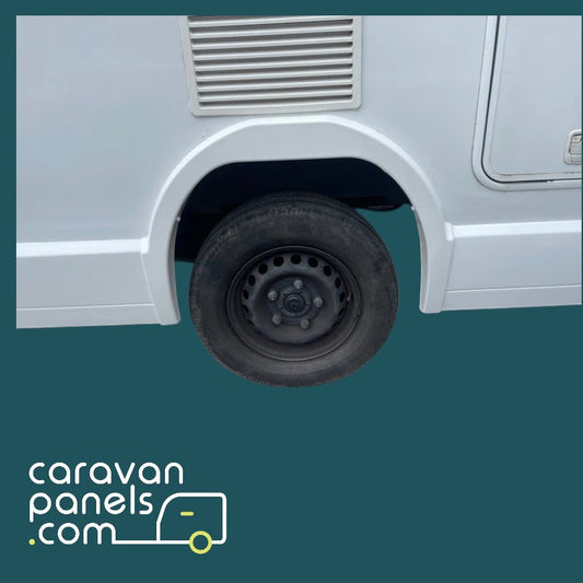 Rimor motorhome wheel spat 005