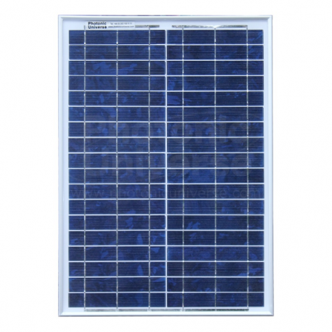 20W 12V polycrystalline solar panel with 2m cable