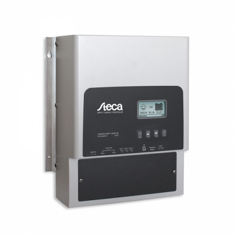 Steca Tarom 60A MPPT solar controller (M-type) with two MPPT solar trackers / inputs for an off-grid solar system