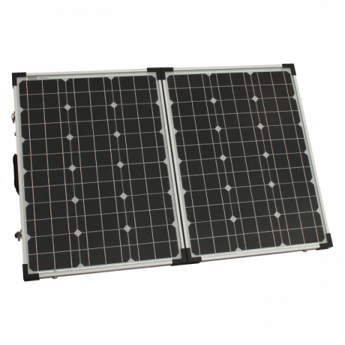 100W 12V/24V folding solar panel without a solar charge controller