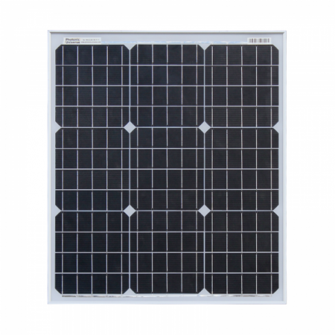 50W 12V solar panel with 5m cable