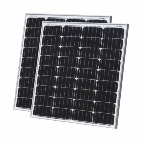 160W (80W+80W) solar panels with 2 x 5m cable