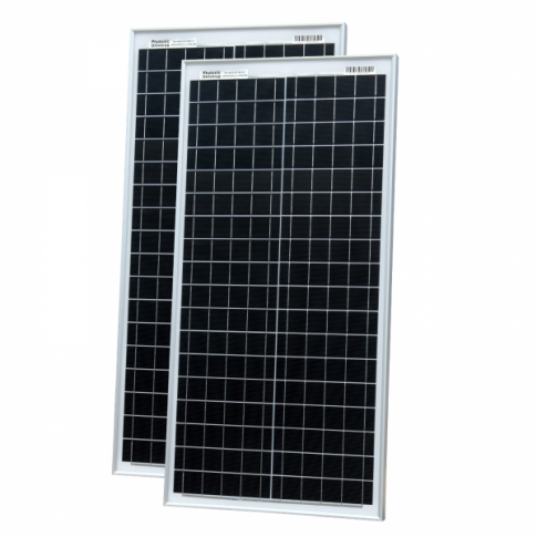 80W (40W+40W) solar panels with 2 x 5m cable