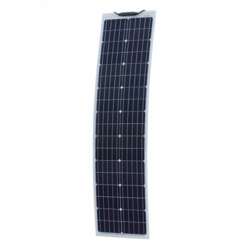 80W 12V Reinforced narrow semi-flexible solar charging kit