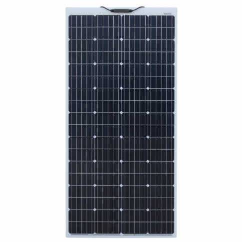 160W Reinforced semi-flexible solar panel with a durable ETFE coating