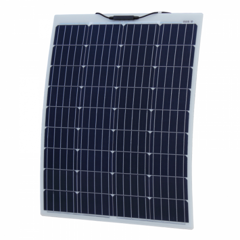 100W 12V Reinforced Semi-flexible solar charging kit