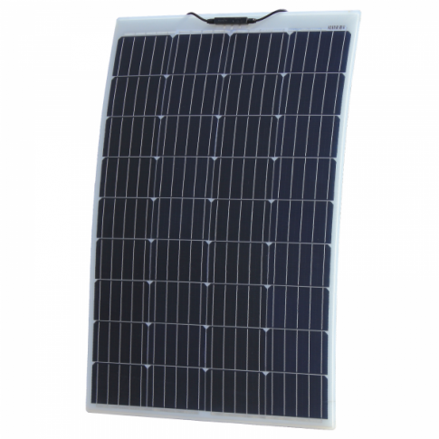 120W 12V reinforced semi-flexible solar charging kit