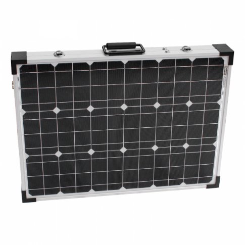 120W 12V folding solar charging kit for camper, caravan, boat or any other 12V system