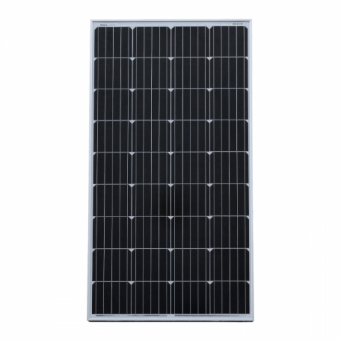 150W 12V solar charging kit with 10A controller, mounting brackets and cables