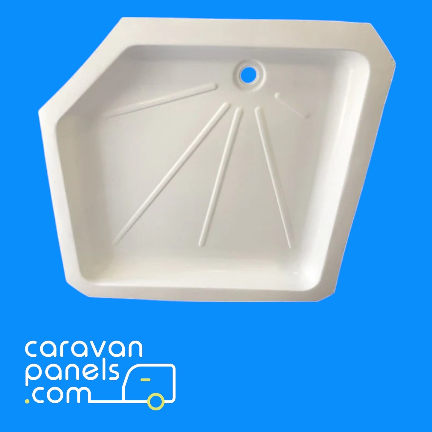 CARAVAN SHOWER TRAY 130