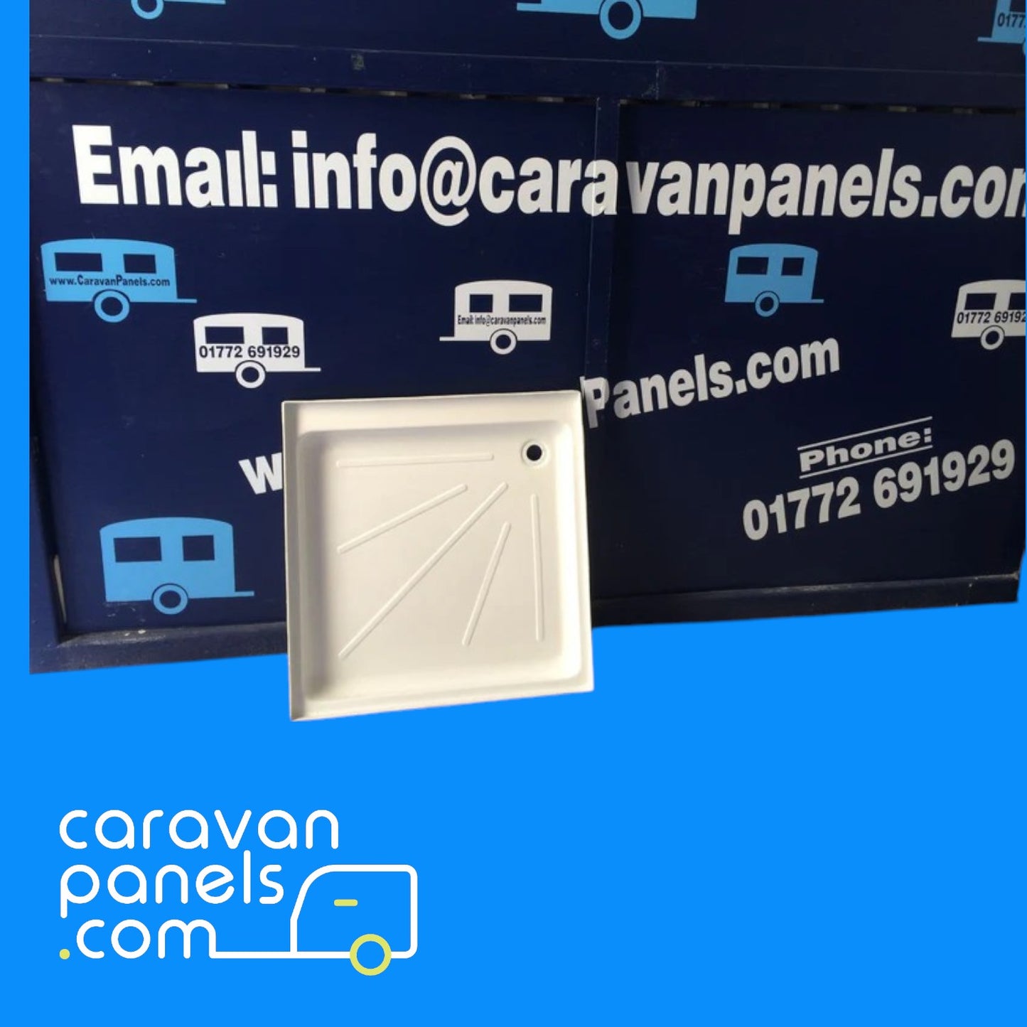 CARAVAN SHOWER TRAY 043