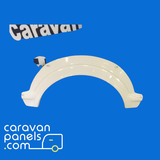 Abbey Caravan Wheel Spat 015 - Fibreglass with Screws