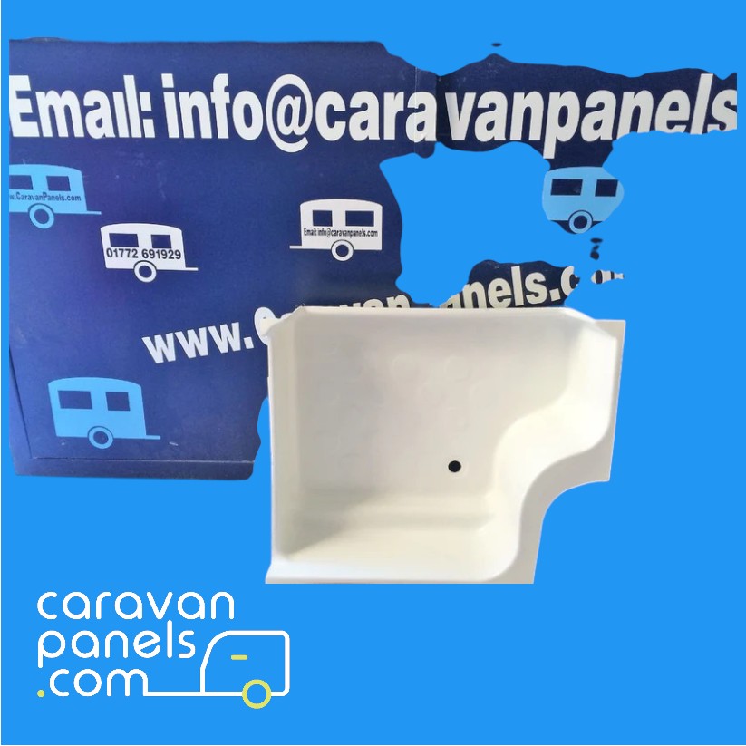 ABBEY CARAVAN SHOWER TRAY 001