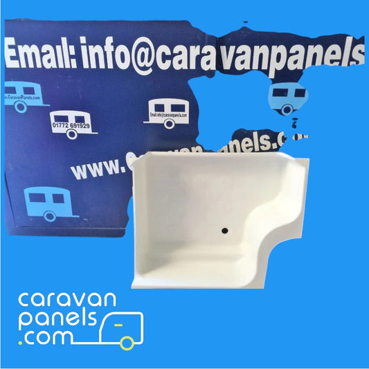 ABBEY CARAVAN SHOWER TRAY 001