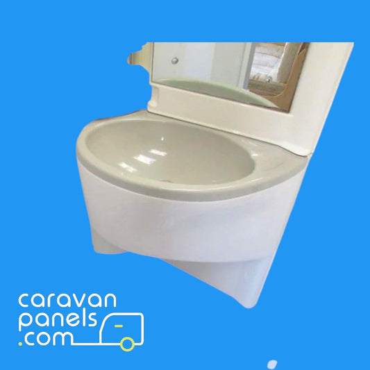 Bessacarr caravan vanity sink 004