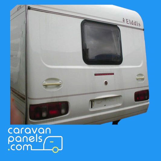 Elddis  caravan rear panel 002