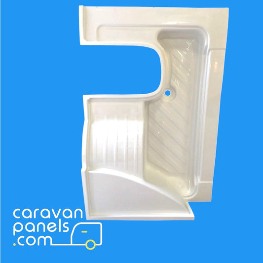 Bessacarr caravan shower tray 004