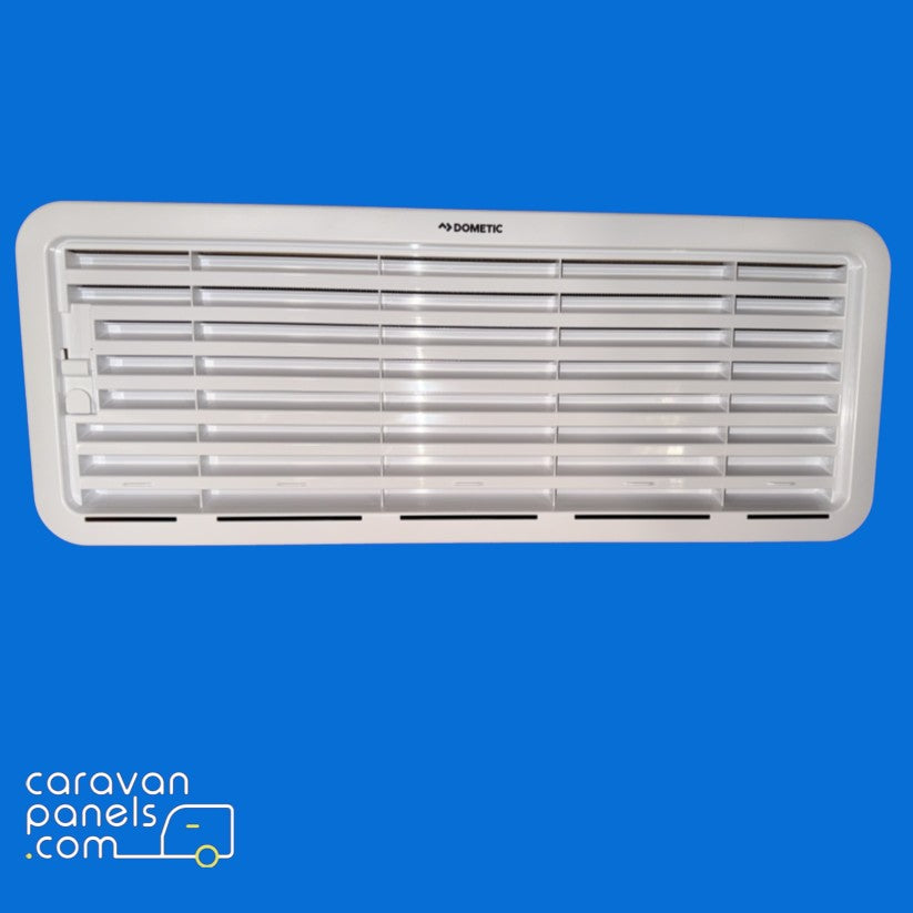 Dometic Fridge Vent FRONT GRILLE LS200 White 480mm x 185mm - Caravan + Motorhome