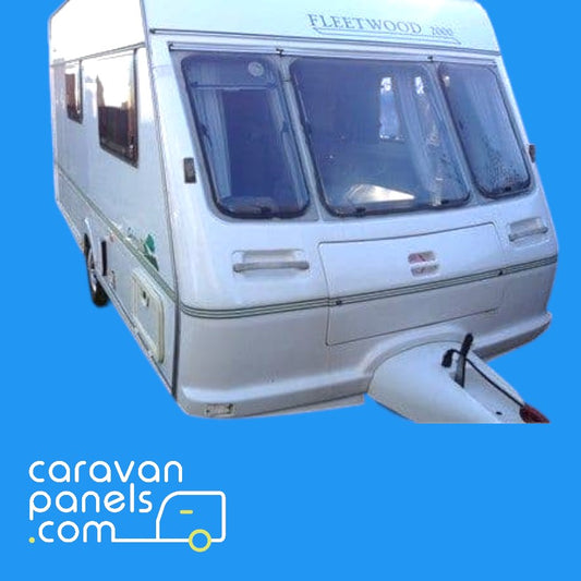 Fleetwood caravan front panel 002
