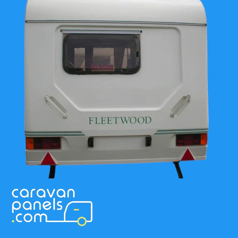 Fleetwood caravan rear panel 002