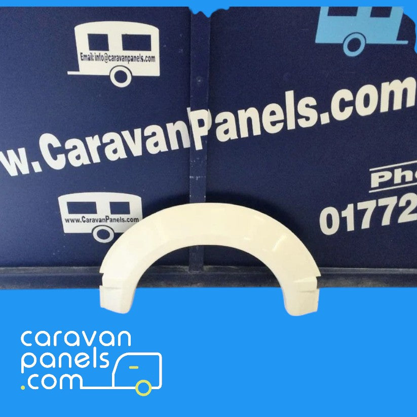 Fleetwood caravan wheel spat 001