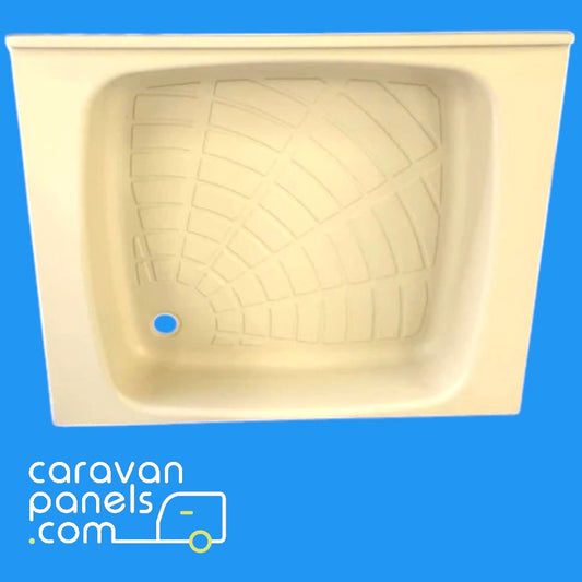 Hobby caravan shower tray 002