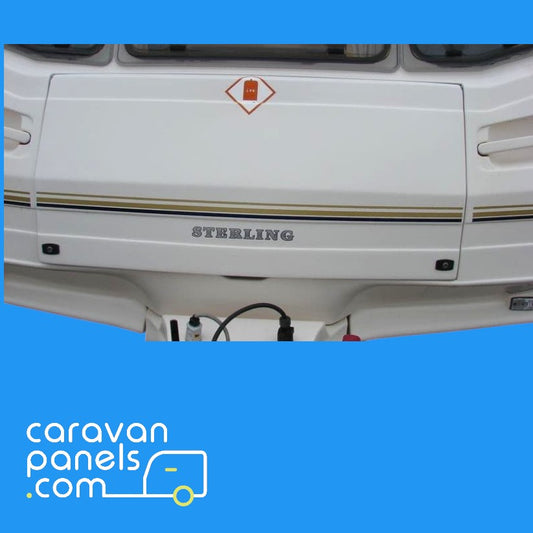 Sterling caravan locker lid 005