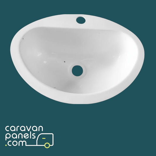 Bailey Motorhome Vanity Sink 001 - Premium Fibreglass Replacement | Pegasus