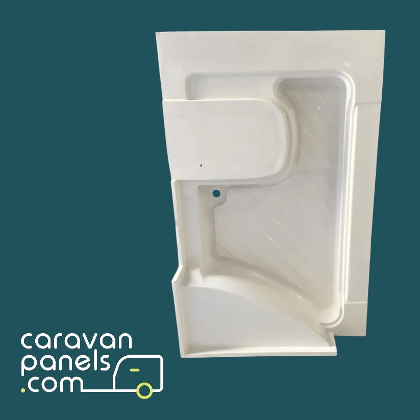 bessacarr motorhome shower tray 001