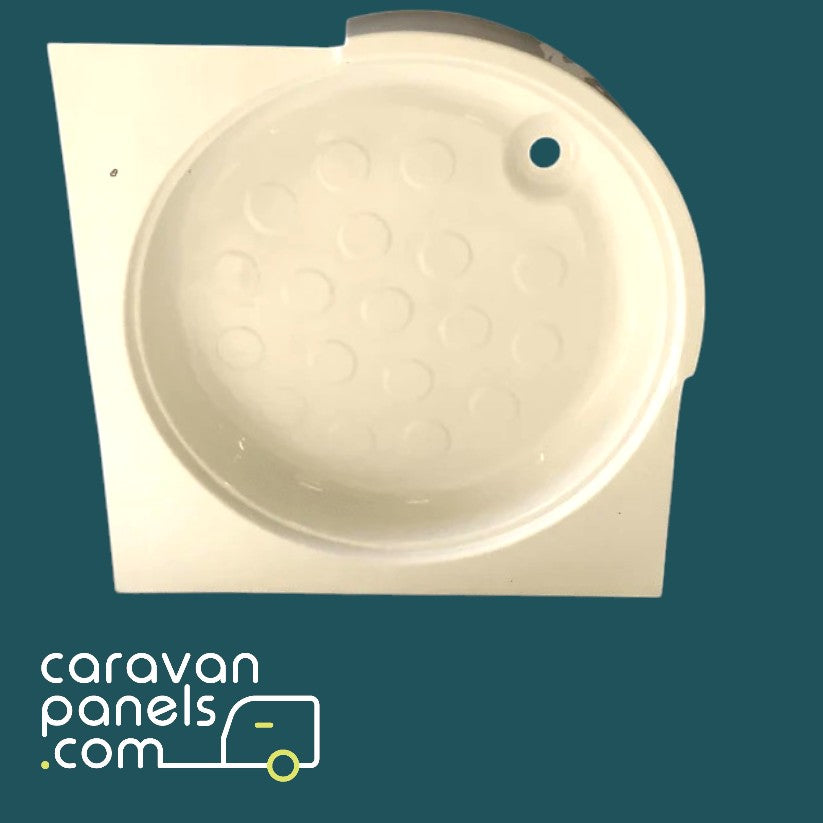 bessacarr motorhome shower tray 002