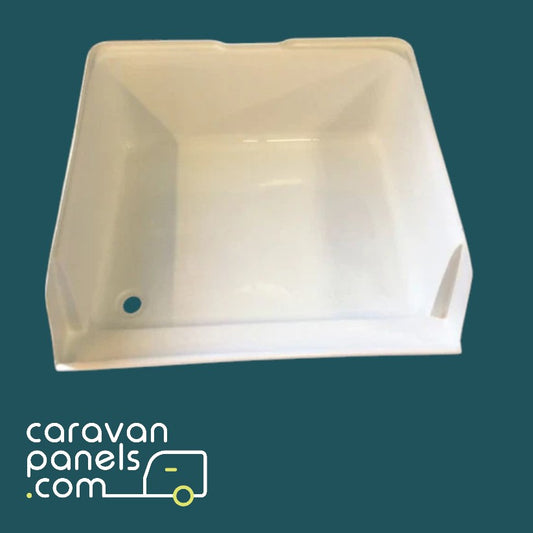 lunar motorhome shower tray 001