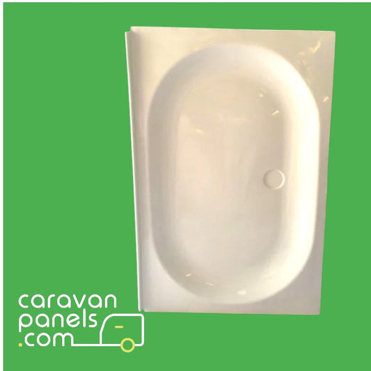 STATIC CARAVAN SHOWER TRAY 002