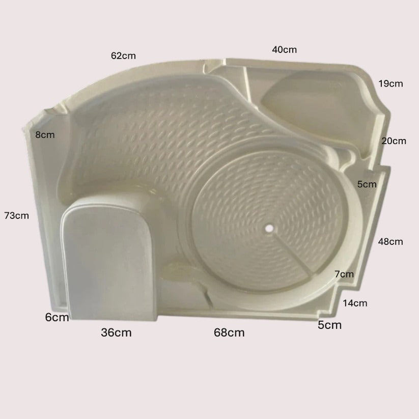 Motorhome Shower Tray 166 – Knaus Replacement