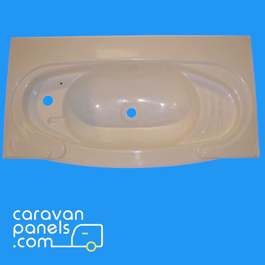 Lunar caravan vanity sink 008