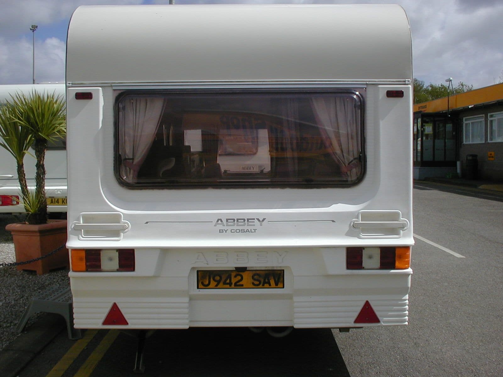 ABBEY CARAVAN REAR PANEL 001 – Caravan Panels