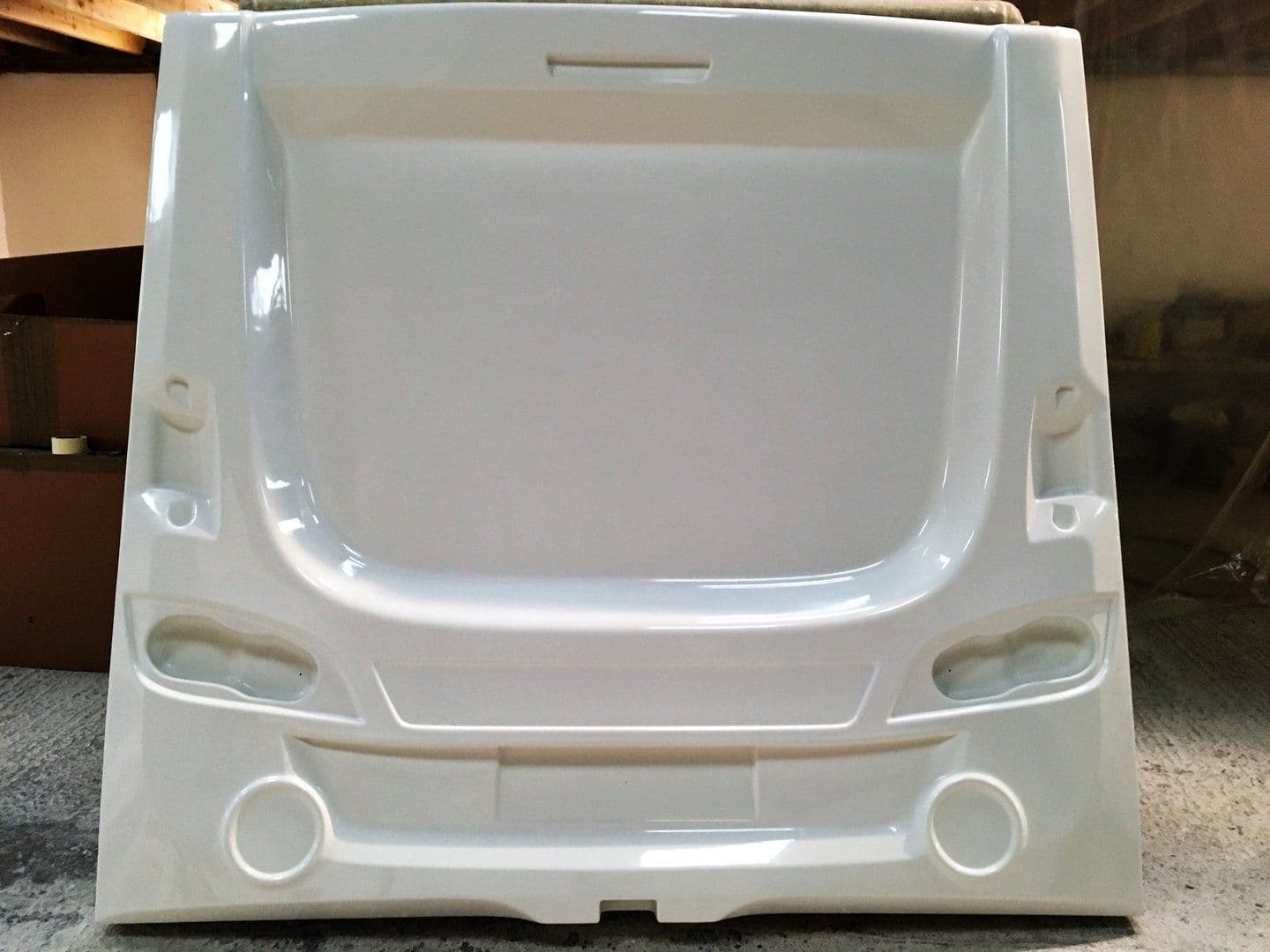 Caravan Rear View ABBEY CARAVAN REAR PANEL 009 – Caravan Panels