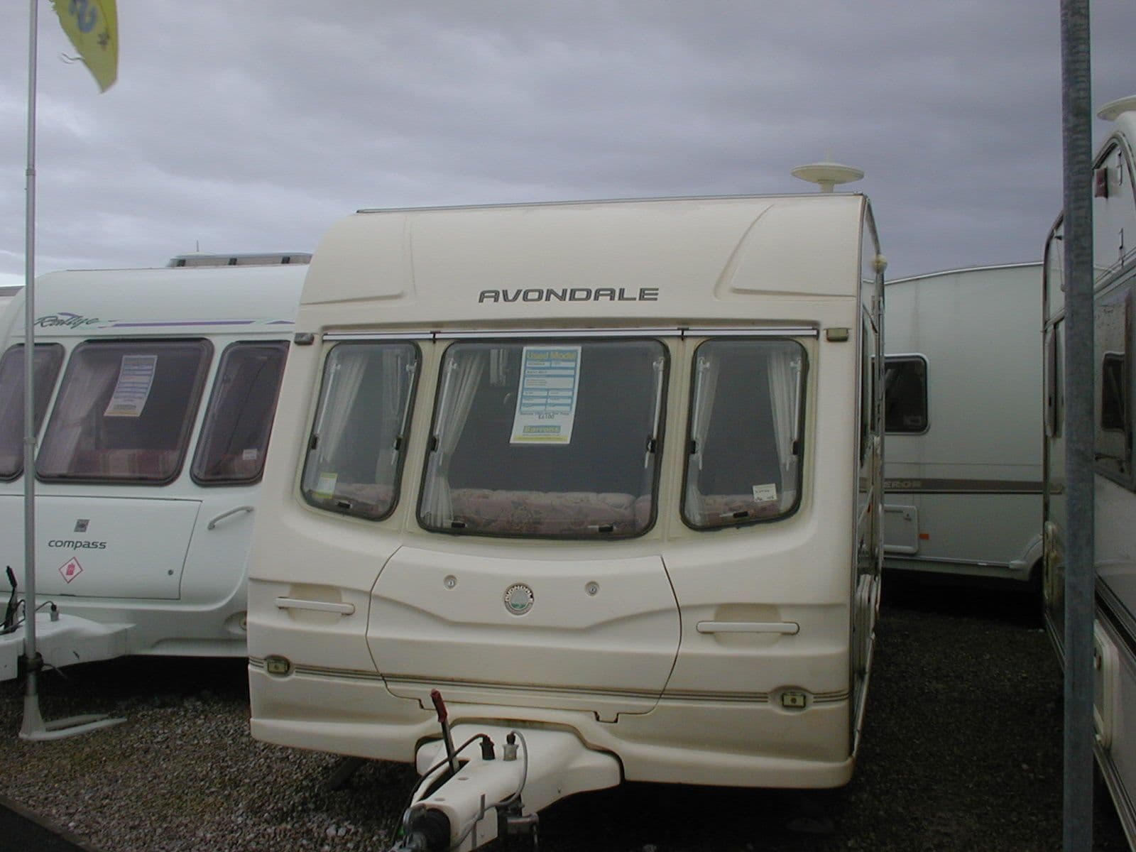 AVONDALE CARAVAN FRONT PANEL AND LOCKER LID