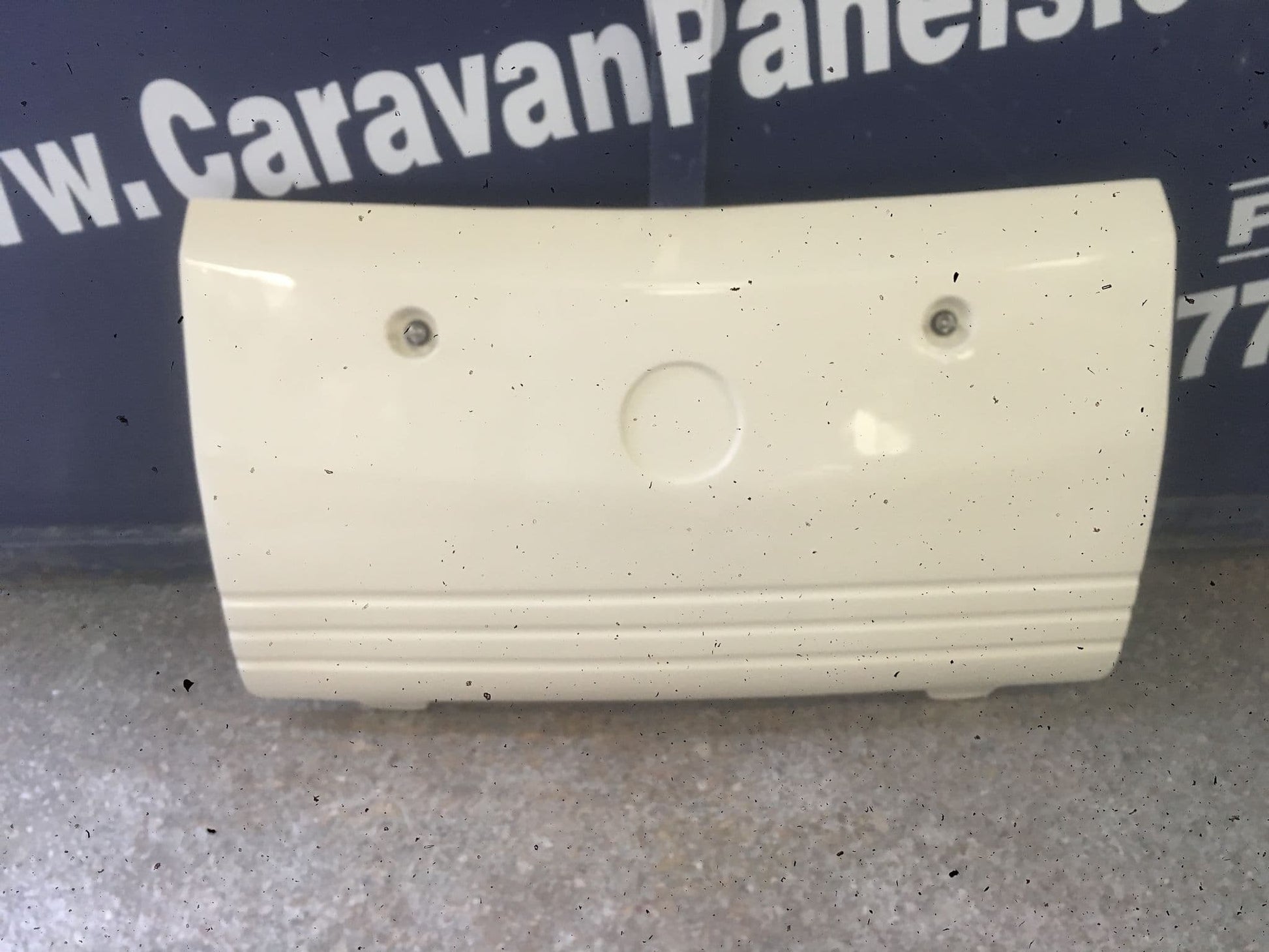 Avondale caravan locker lid 003